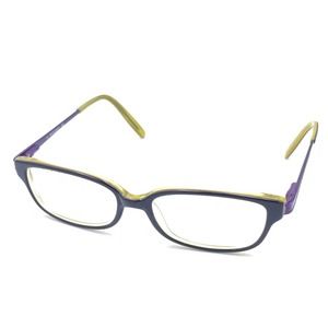 Kate Spade Miranda 0FW9 Black Yellow Purple Metal Eyeglasses Frames 49-16 135